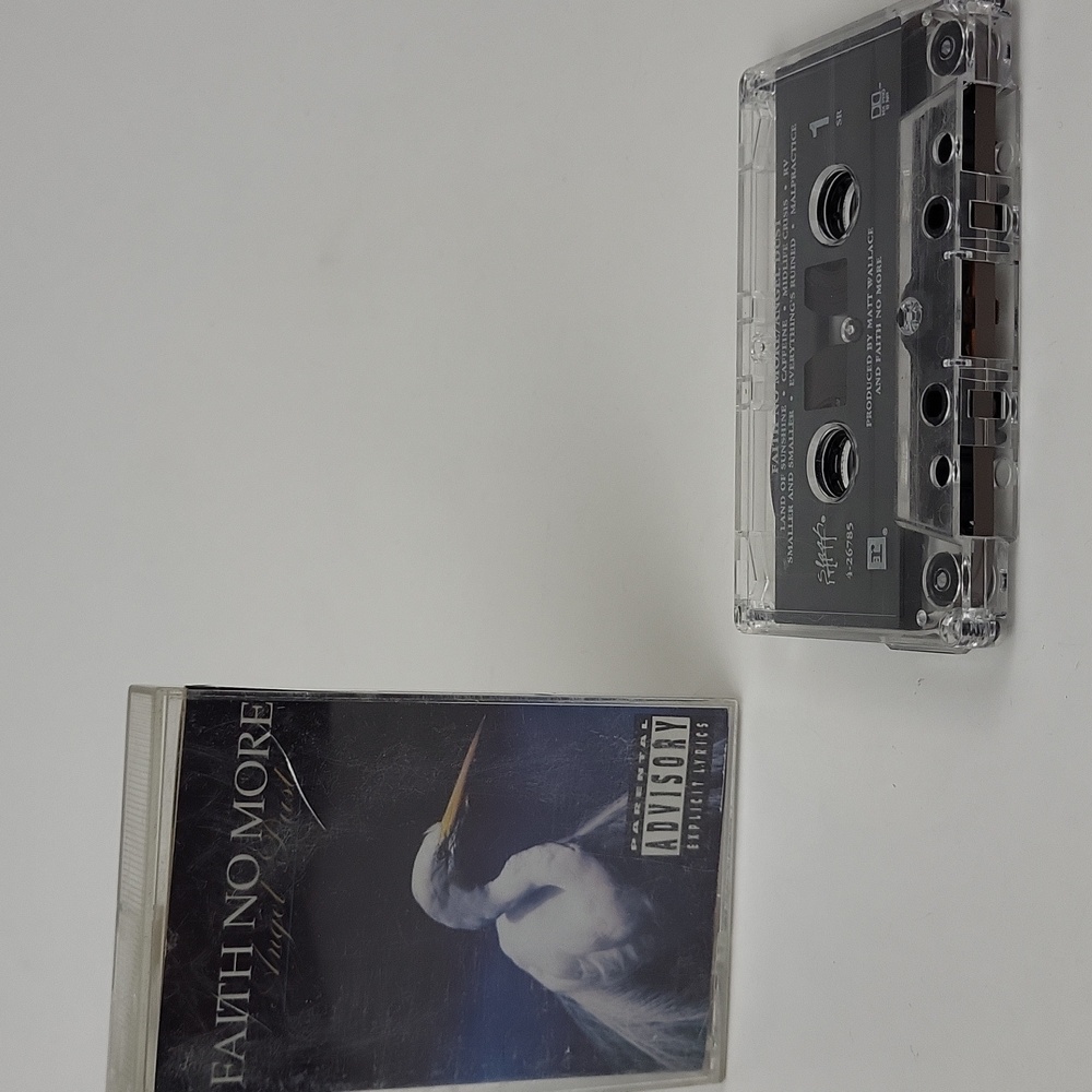 Vtg 90s Faith No More Angel Dust Cassette Tape